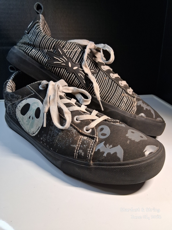 Groundup Other - Disney Nightmare Before Christmas Jack Skellington Sneakers Black Lows Size 11